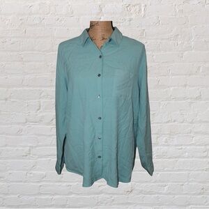 J. Jill Button Down - Silk